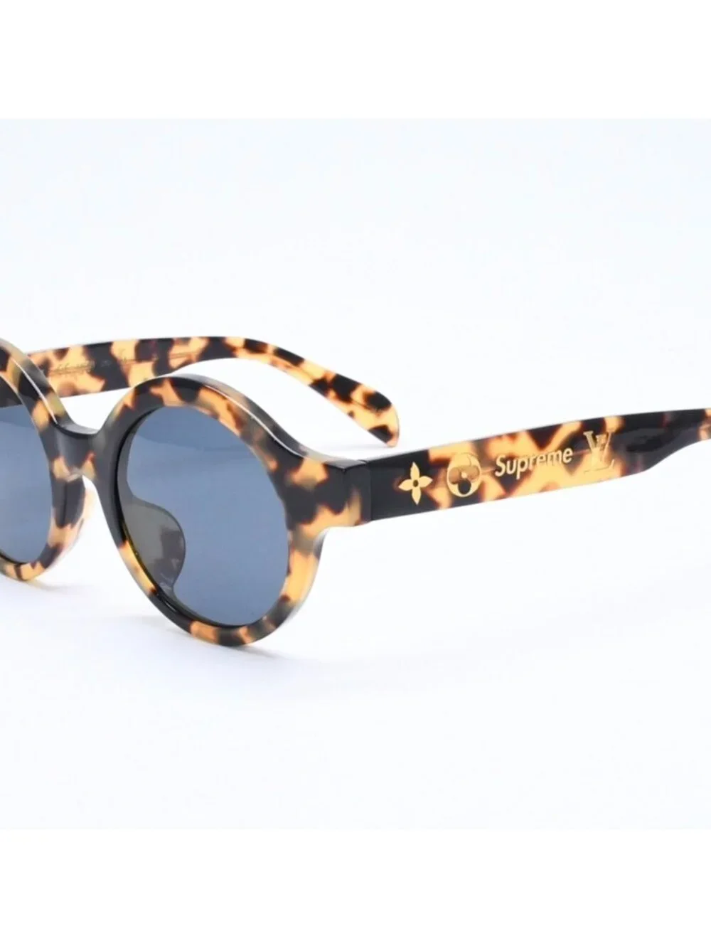 Louis Vuitton Supreme Downtown Sunglasses Tortoiseshell Eyewear